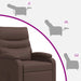 Relaxfauteuil Bruin Kunstleer