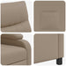 Relaxfauteuil Cappuccino Kunstleer
