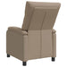 Relaxfauteuil Cappuccino Kunstleer