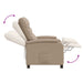 Relaxfauteuil Cappuccino Kunstleer