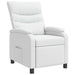 Relaxfauteuil Wit Kunstleer