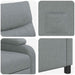 Relaxfauteuil Lichtgrijs Stof
