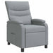 Relaxfauteuil Lichtgrijs Stof