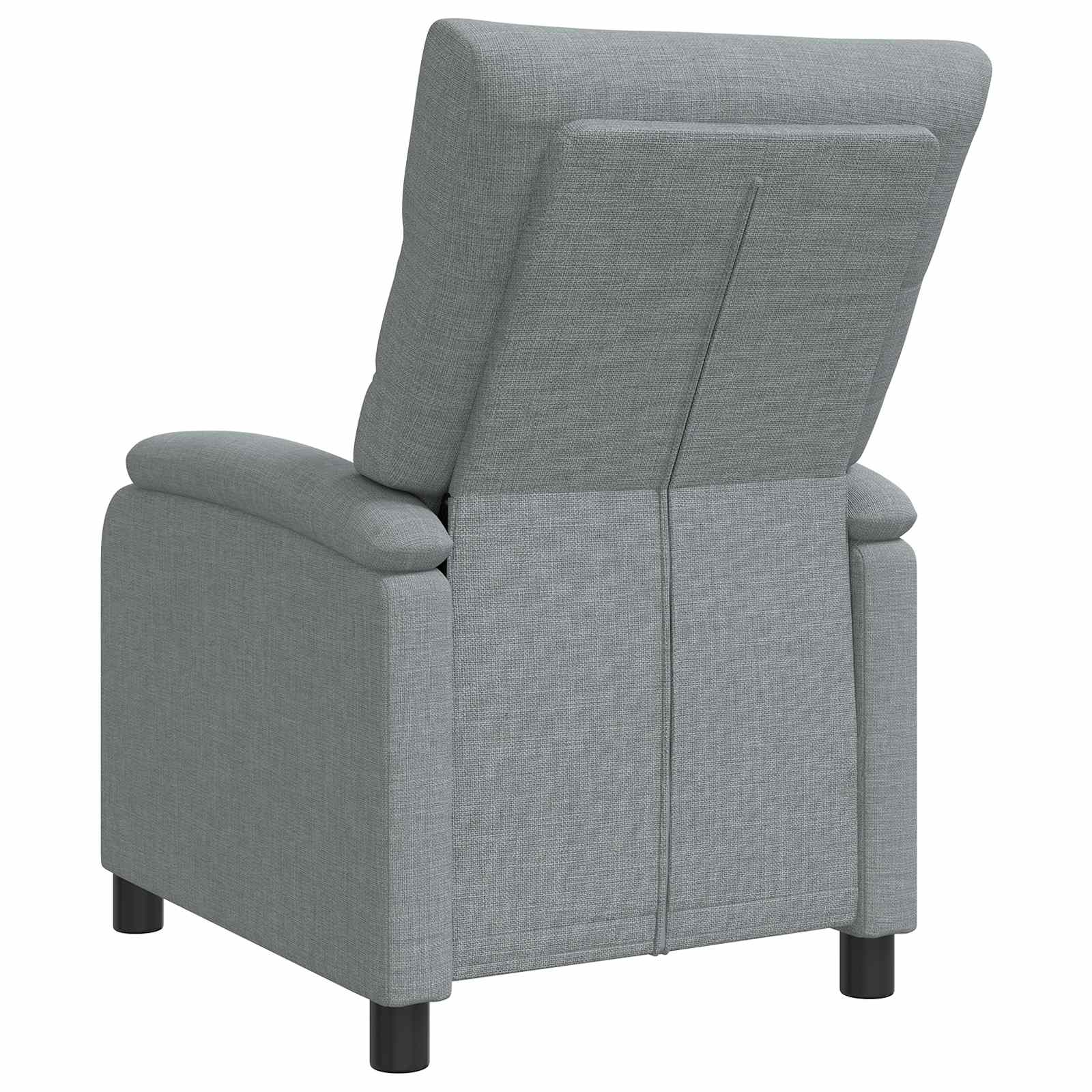 Relaxfauteuil Lichtgrijs Stof