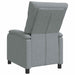 Relaxfauteuil Lichtgrijs Stof
