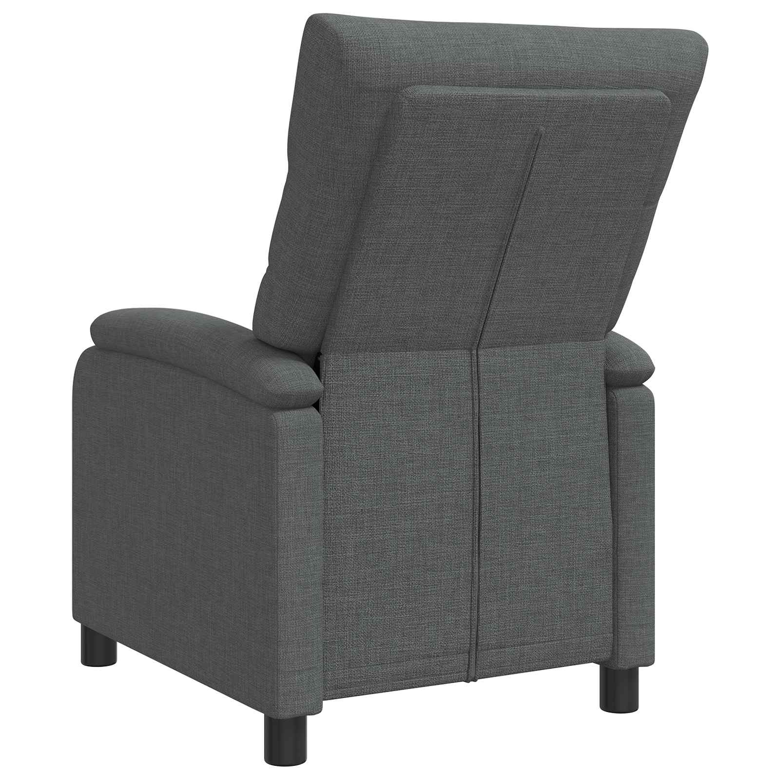 Relaxfauteuil Donkergrijs Stof