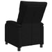 Relaxfauteuil Zwart Stof