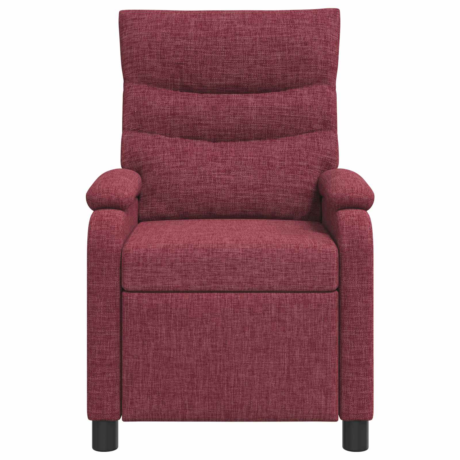 Relaxfauteuil Wijnrood Stof