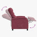 Relaxfauteuil Wijnrood Stof