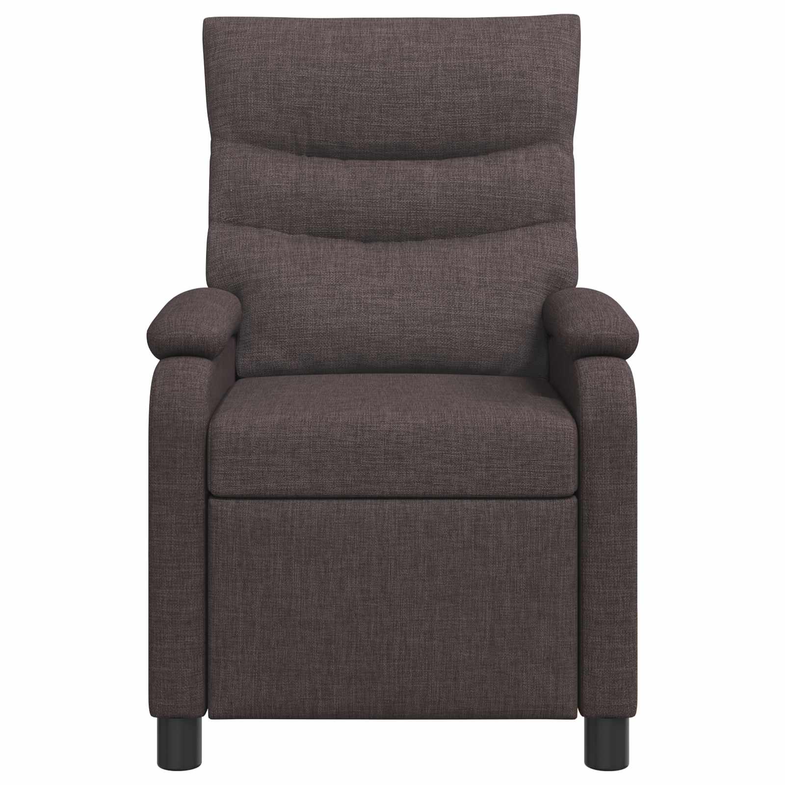 Relaxfauteuil Donkerbruin Stof