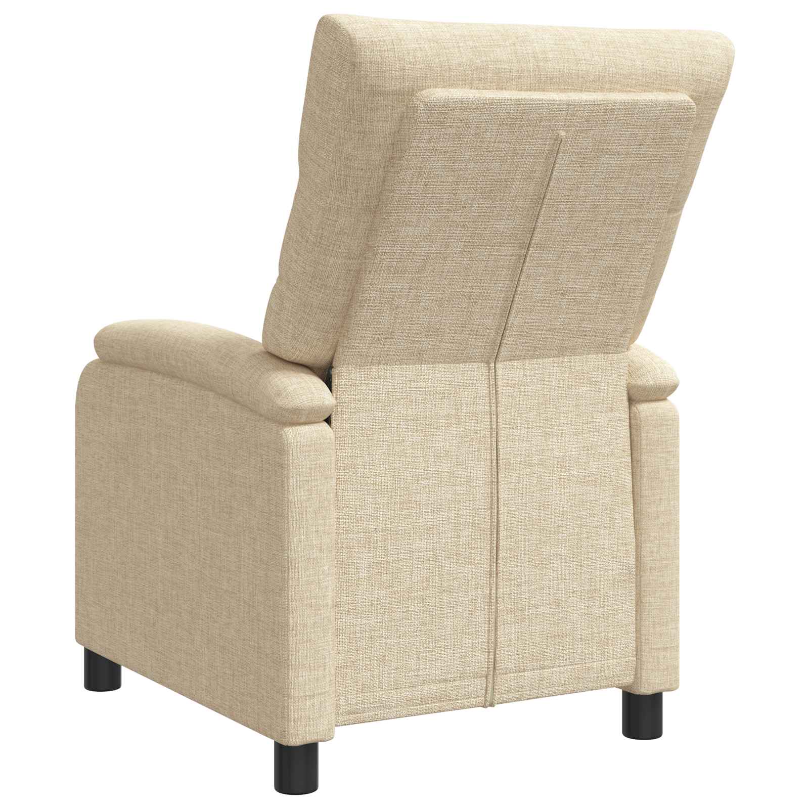 Relaxfauteuil Crèmekleurig Stof