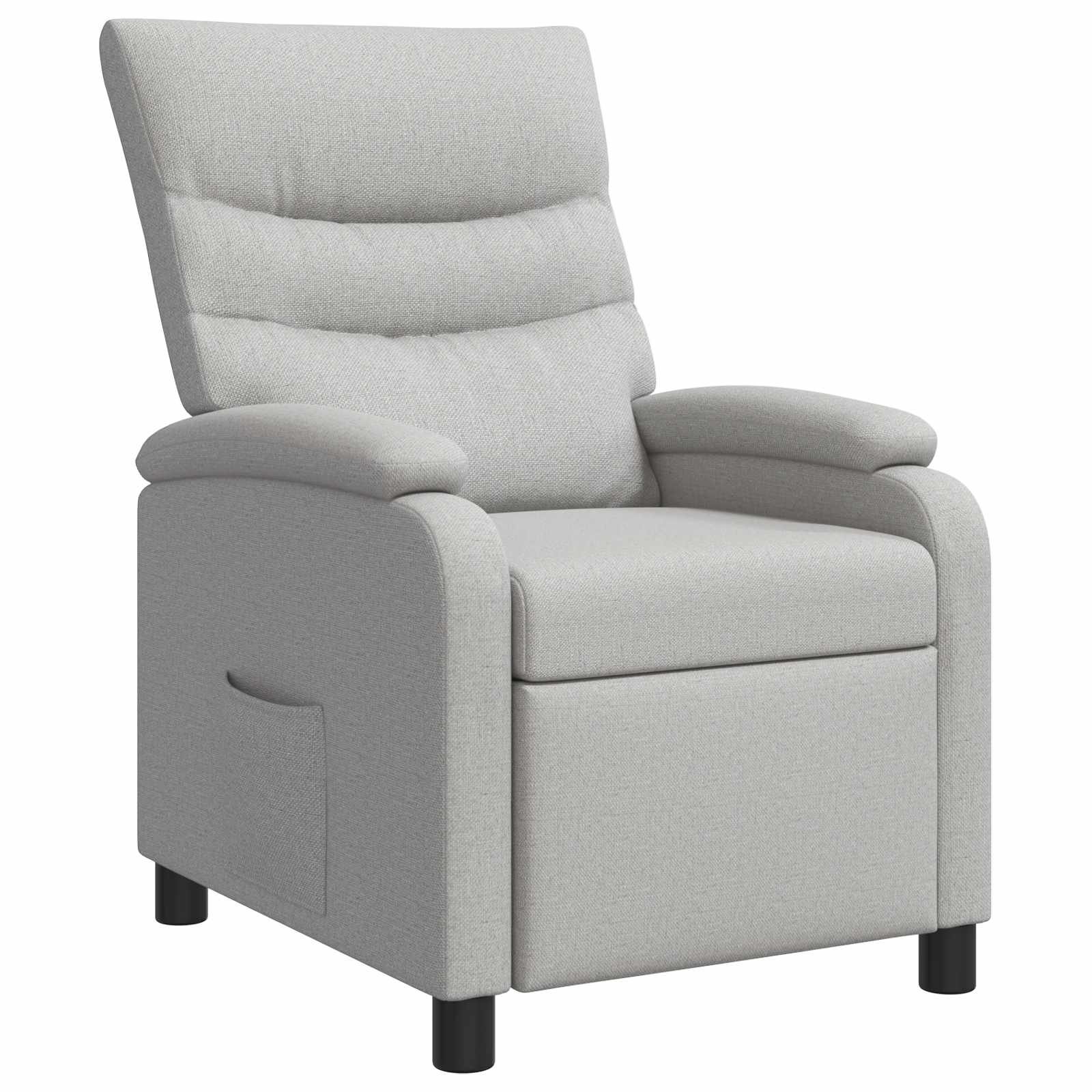 Relaxfauteuil Wolkengrijs Stof Wolkengrijze stof