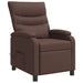Massage Recliner Bruin Kunstleer