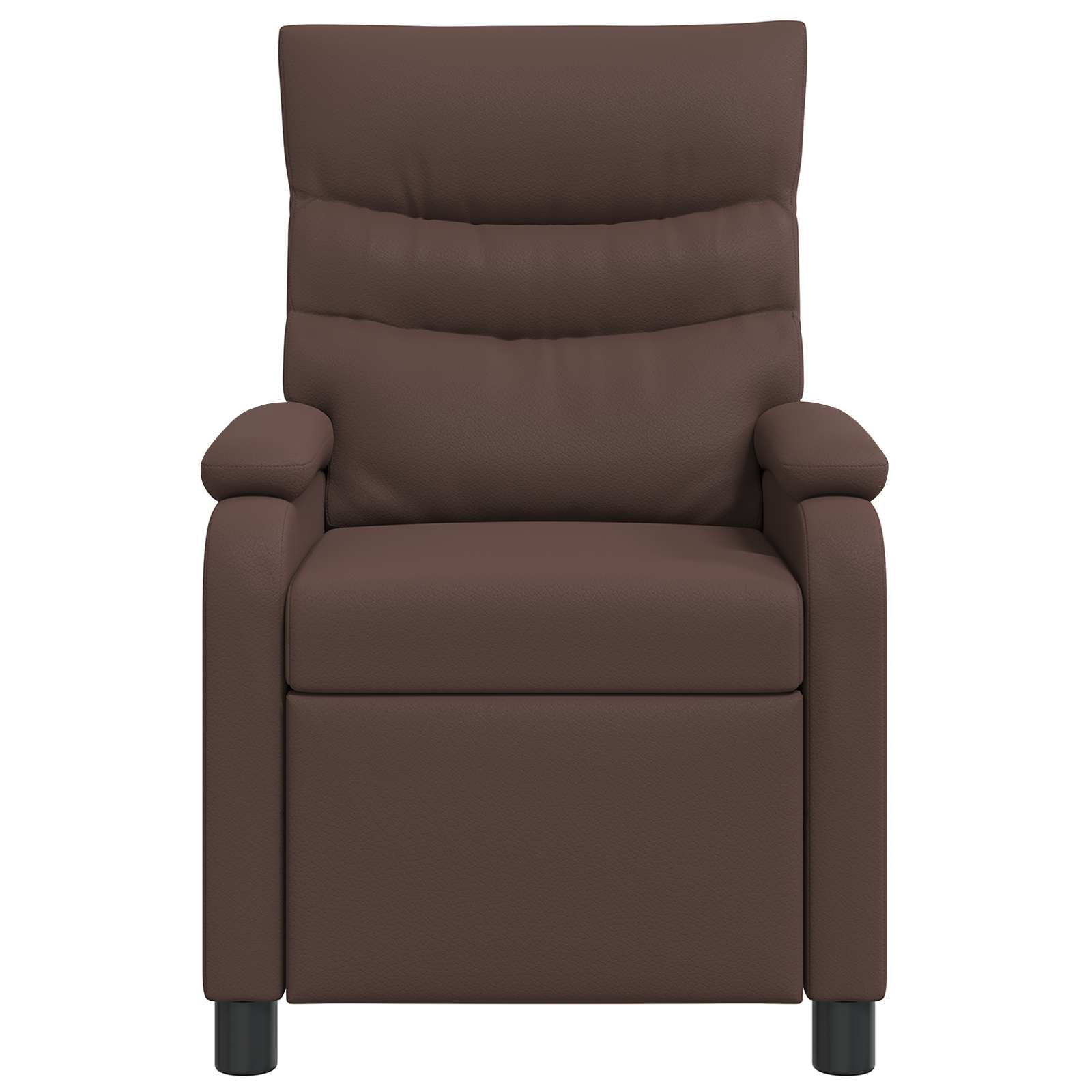 Massage Recliner Bruin Kunstleer