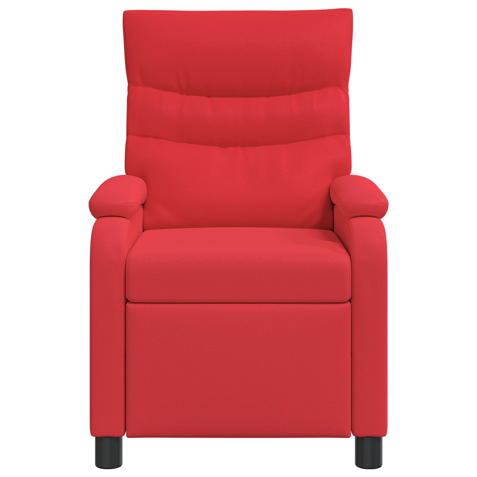 Massage Recliner Rood Kunstleer