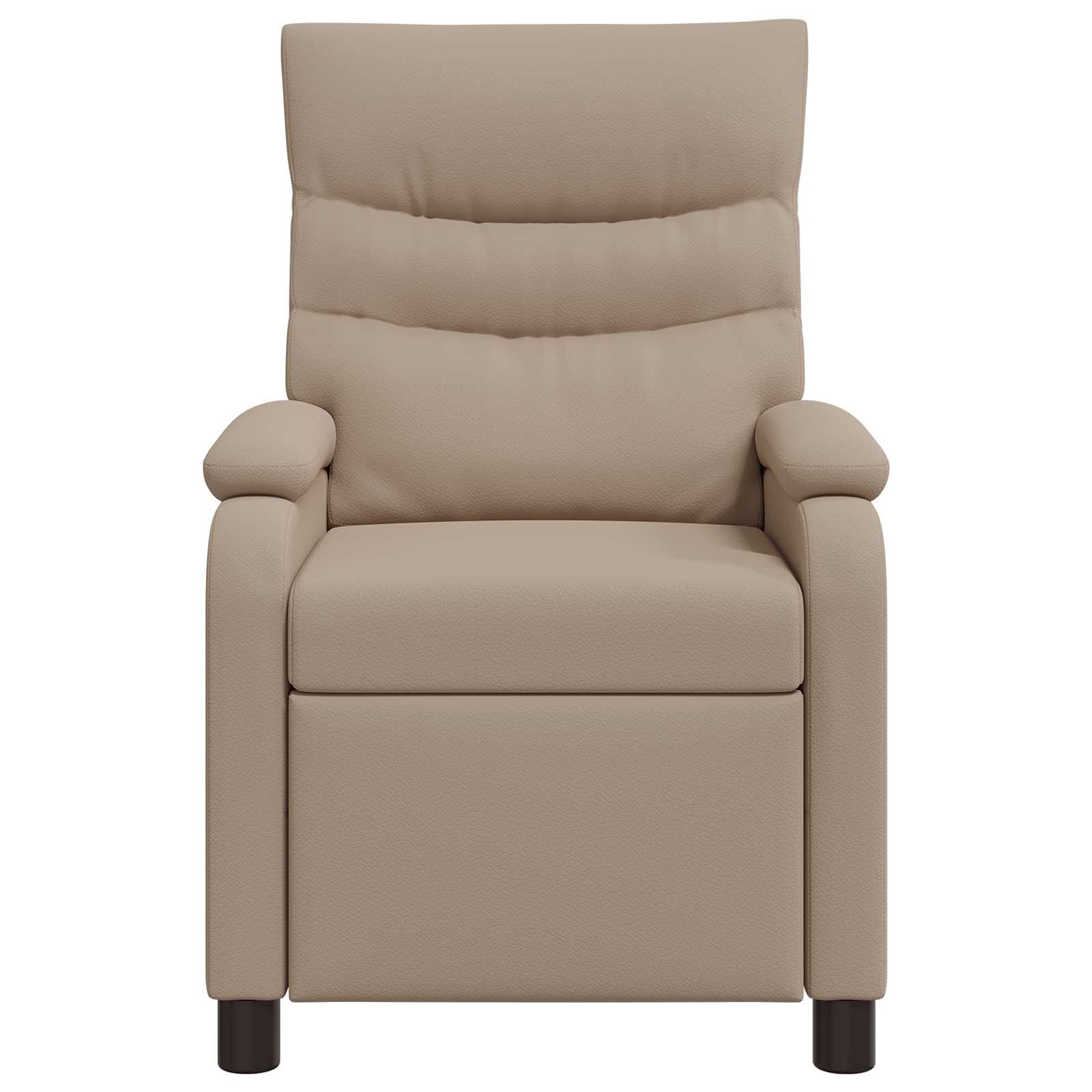 Massage Recliner Cappuccino Kunstleer