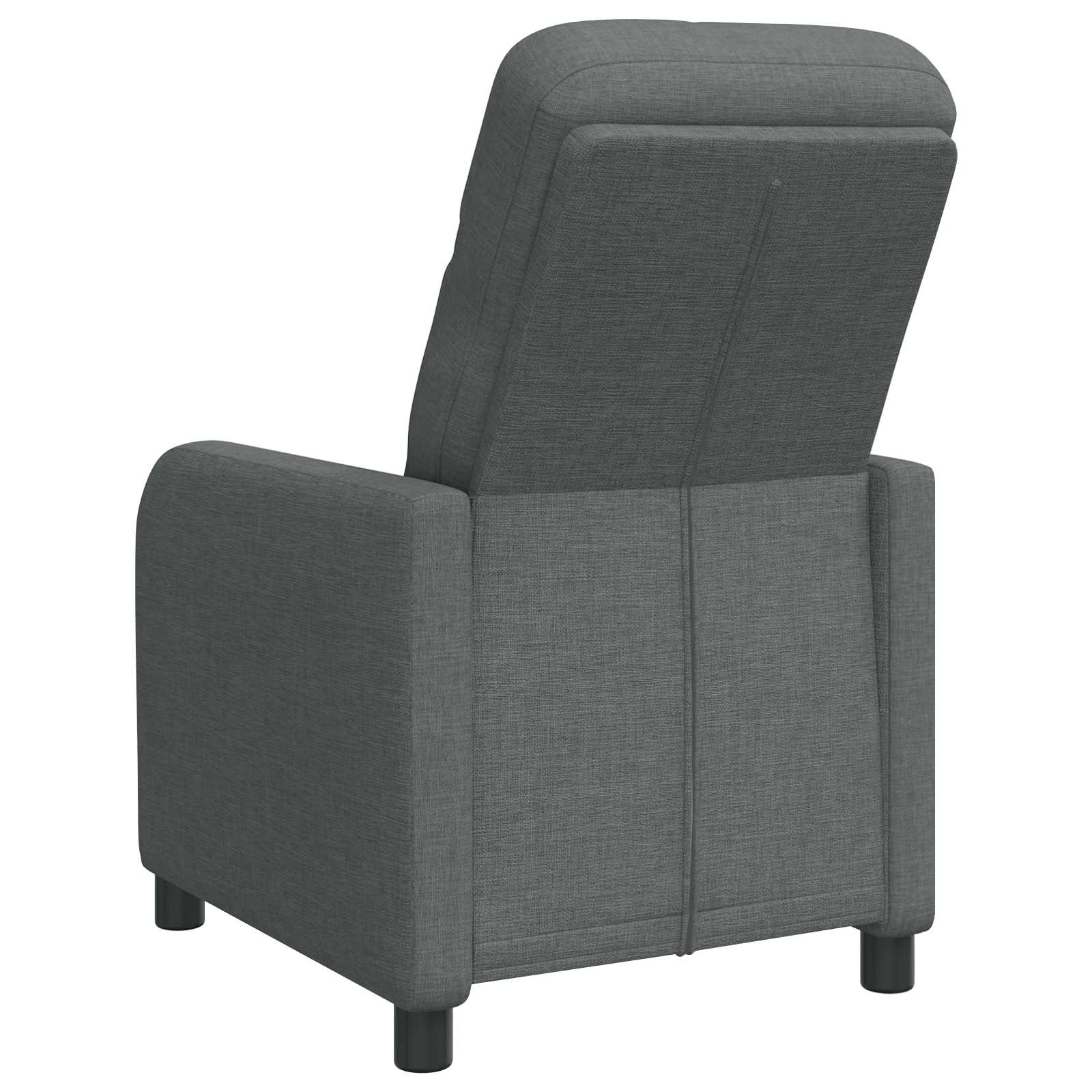 Relaxfauteuil Donkergrijs Stof