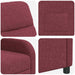 Relaxfauteuil Wijnrood Stof
