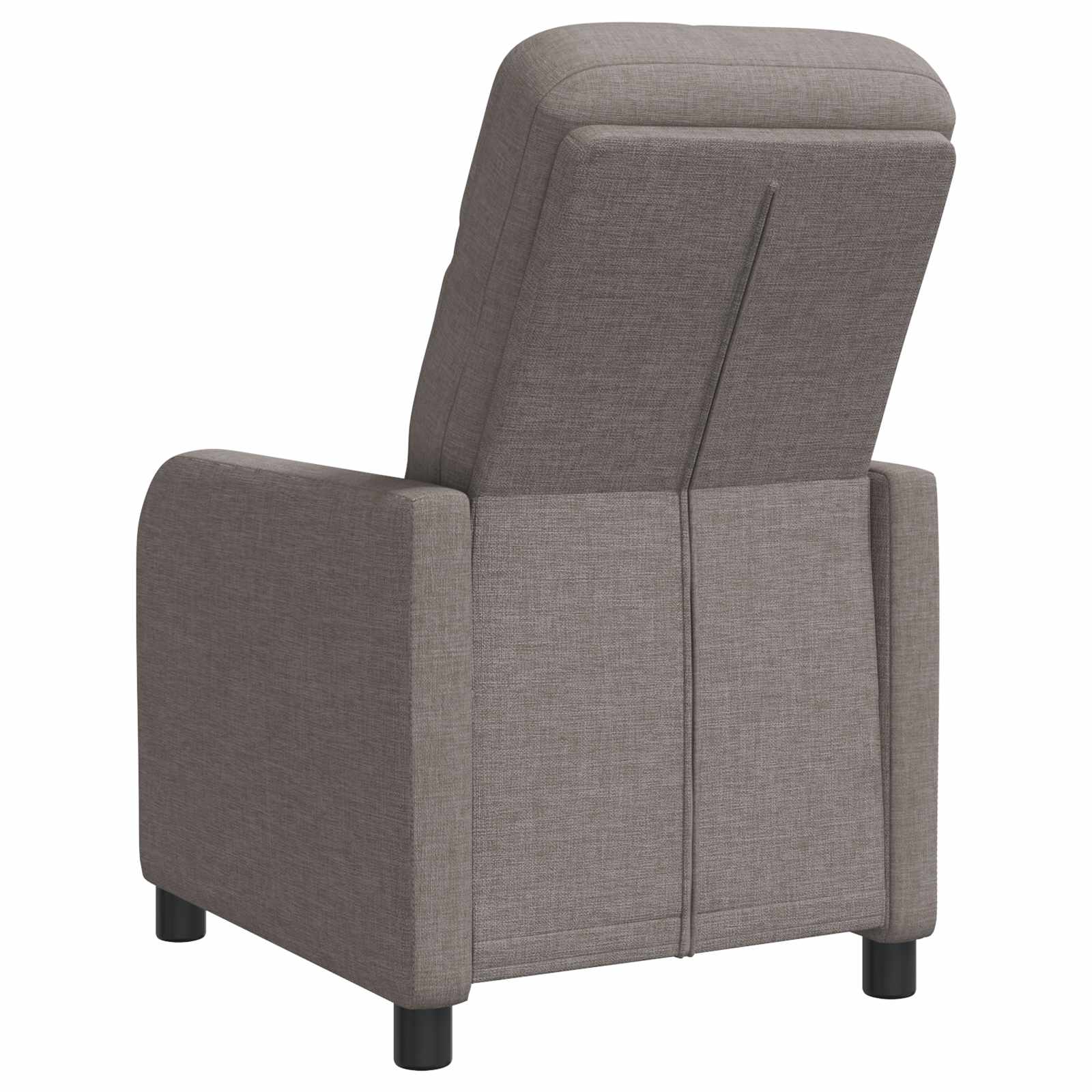Relaxfauteuil Taupe Stof
