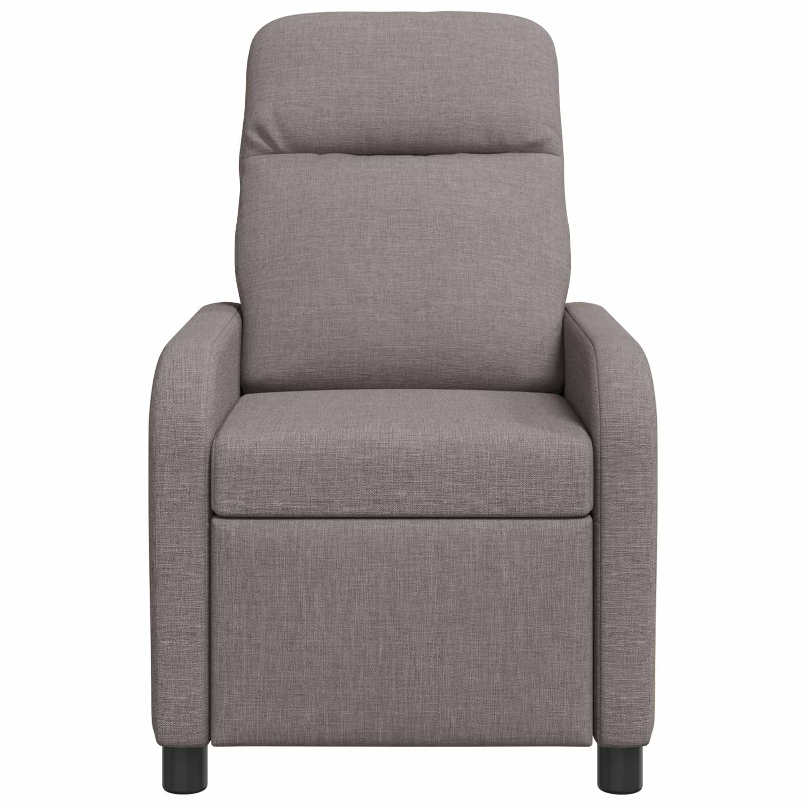 Relaxfauteuil Taupe Stof