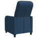 Relaxfauteuil Blauw Stof