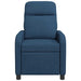Relaxfauteuil Blauw Stof