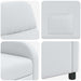 Relaxfauteuil Wit Stof