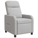 Relaxfauteuil Wolkengrijs Stof Wolkengrijze stof