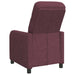 Relaxfauteuil Paars Stof