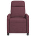 Relaxfauteuil Paars Stof