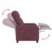 Relaxfauteuil Paars Stof