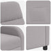 Relaxfauteuil Lichtgrijs Bouclé