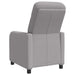 Relaxfauteuil Lichtgrijs Bouclé