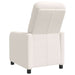 Relaxfauteuil Crèmekleurig Bouclé