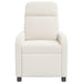 Relaxfauteuil Crèmekleurig Bouclé