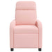 Relaxfauteuil Roze Bouclé