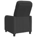 Relaxfauteuil Donkergrijs Bouclé