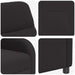 Relaxfauteuil Zwart Bouclé