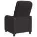 Relaxfauteuil Zwart Bouclé