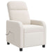Massage Recliner Crèmekleurig Bouclé