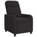 Massage Recliner Zwart Bouclé