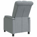 Relaxfauteuil Lichtgrijs Stof