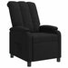 Relaxfauteuil Zwart Stof