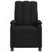 Relaxfauteuil Zwart Stof