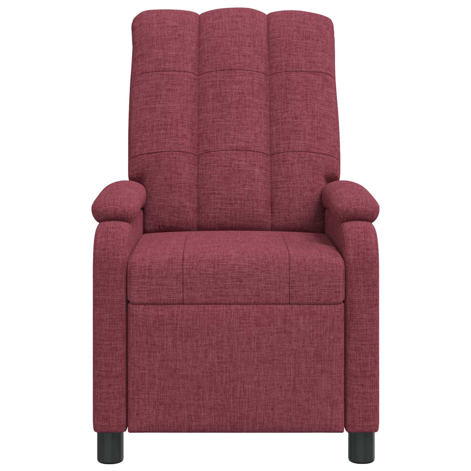 Relaxfauteuil Wijnrood Stof
