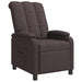 Relaxfauteuil Donkerbruin Stof