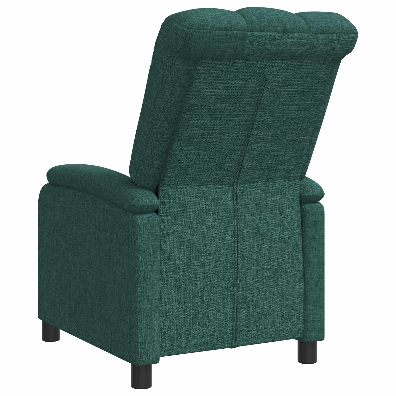 Relaxfauteuil Donkergroen Stof