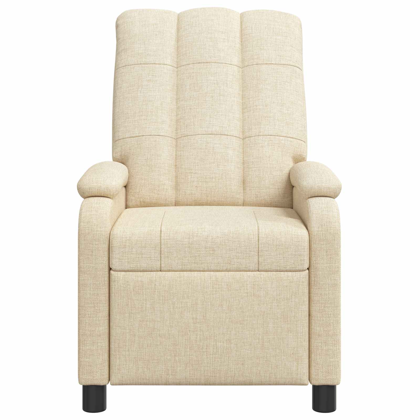 Relaxfauteuil Crèmekleurig Stof