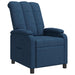 Relaxfauteuil Blauw Stof