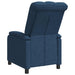 Relaxfauteuil Blauw Stof